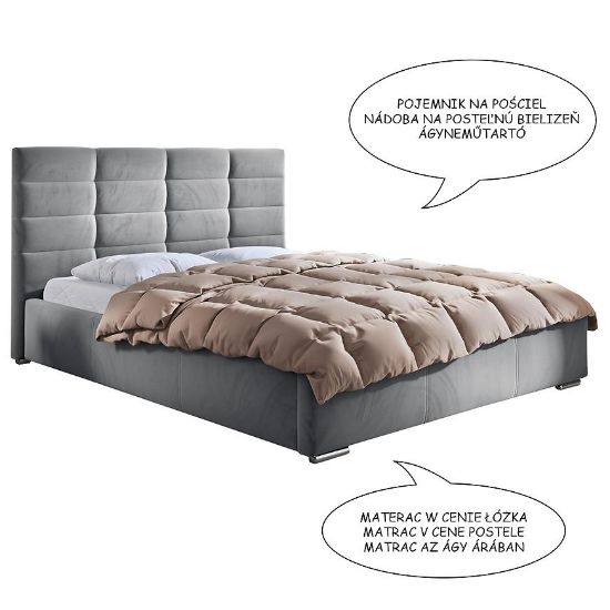 Obrazek Łóżko Paris Fresh 14 160/200 z materacem