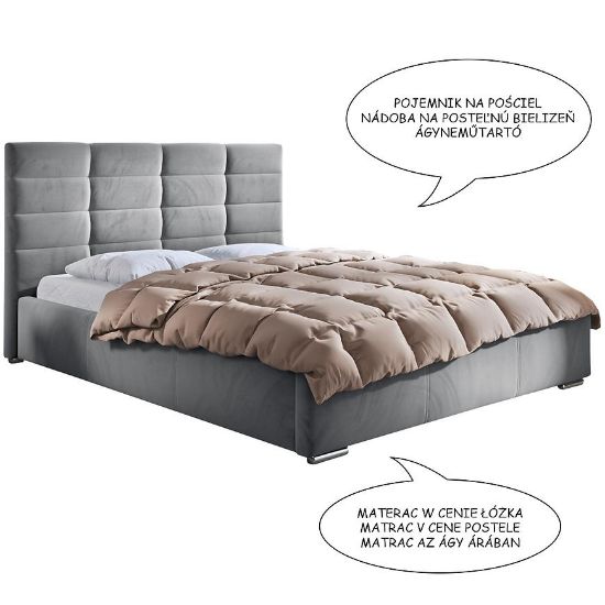 Obrazek Łóżko Paris Fresh 14 180/200 z materacem