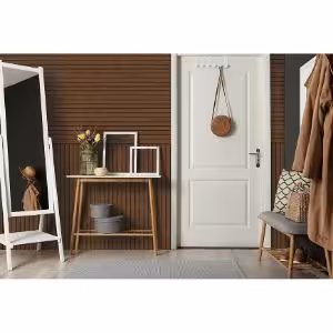 Obrazek Panel frezowany Lines wenge 90x30 cm MDF 