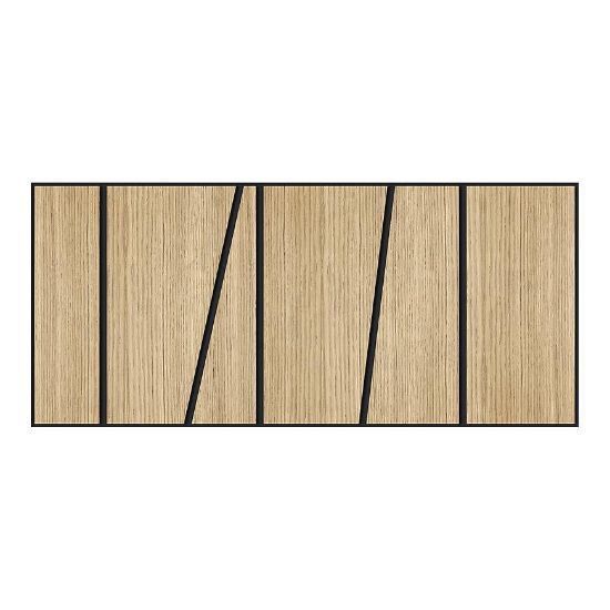 Obrazek Panel frezowany Slant dąb 65x29 cm MDF 