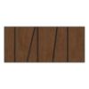 Obrazek Panel frezowany Slant wenge 65x29 cm MDF 