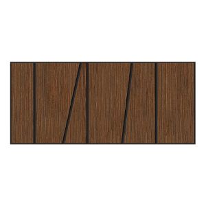 Obrazek Panel frezowany Slant wenge 65x29 cm MDF 