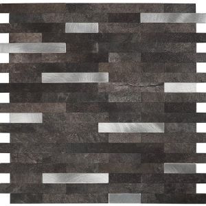 Obrazek Panel dekoracyjny samoprzylepny Mood Grafit Silver 