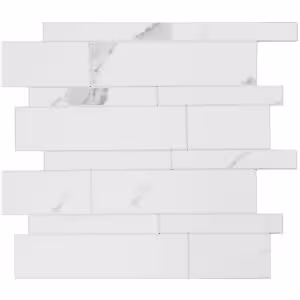 Obrazek Panel dekoracyjny samoprzylepny Mood White Marble 