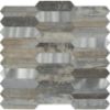 Obrazek Panel dekoracyjny samoprzylepny Mood Wood Silver 