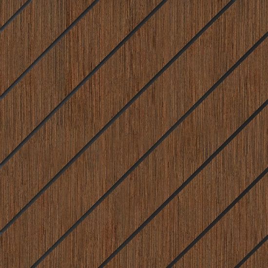 Obrazek Panel frezowany Quadro Diagonal wenge 40x40 cm MDF
