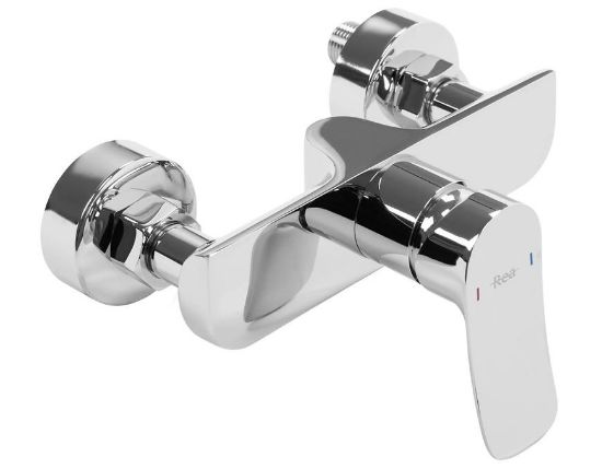 Obrazek Bateria natryskowa z zestawem wannowym Rea Dart chrom