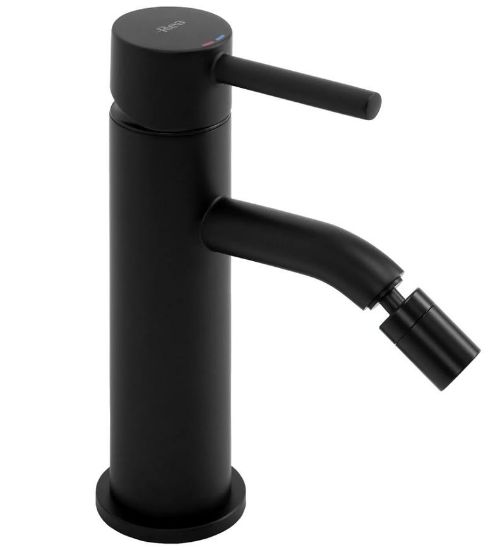 Obrazek Bateria bidetowa Rea Lungo czarna metaliczna