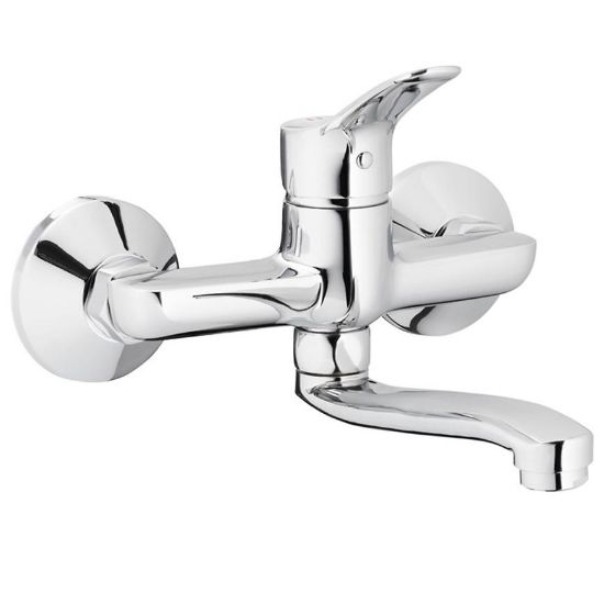 Obrazek Bateria umywalkowa ścienna Arve