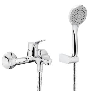 Obrazek Bateria wannowa z natryskiem w kpl Arve