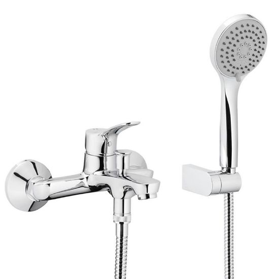 Obrazek Bateria wannowa z natryskiem w kpl Arve