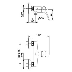 Obrazek Bateria natryskowa Arve