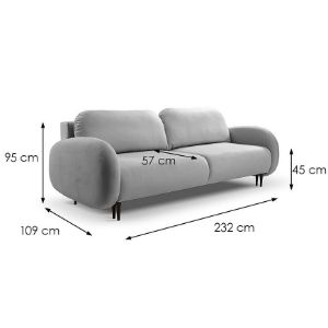 Obrazek Sofa Tori Castel 82
