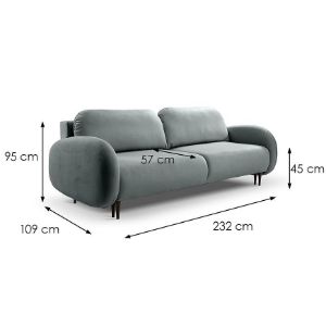 Obrazek Sofa Tori Castel 90