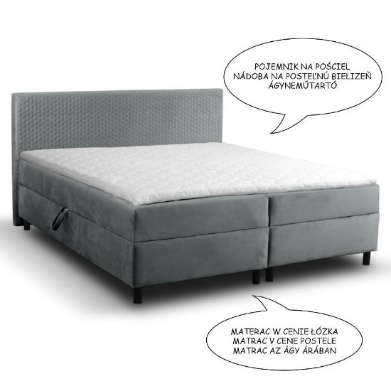 Obrazek Łóżko Lisa 140x200 Monolith 92 