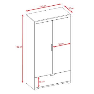Obrazek Szafa Tomi Biały