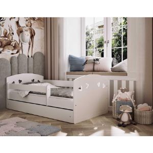 Obrazek Łóżko dziecięce Julia biały 80x140 