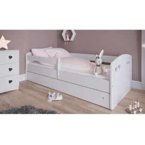 Obrazek Łóżko dziecięce Julia biały 80x140 