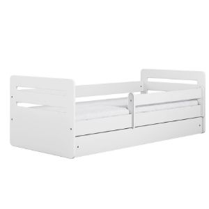 Obrazek Łóżko dziecięce z szufladą Tomi biały 80x160