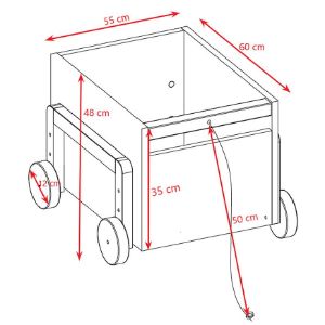 Obrazek Kontenerek Victor Biały