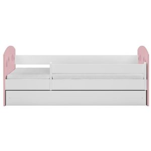 Obrazek Łóżko Dziecięce Julia mix pudrowy róż 80x180 