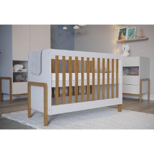 Obrazek Łóżeczko Dziecięce Victor Biały 60x120