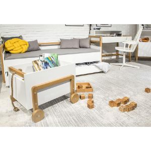 Obrazek Łóżko Dziecięce Victor Biały 80x180