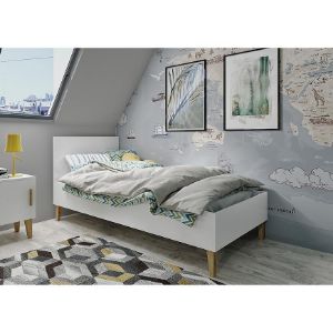 Obrazek Łóżko Dziecięce Kubi Biały 80x180 