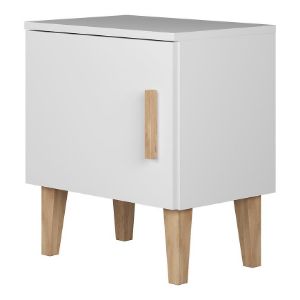 Obrazek Szafka Nocna Kubi Biały 