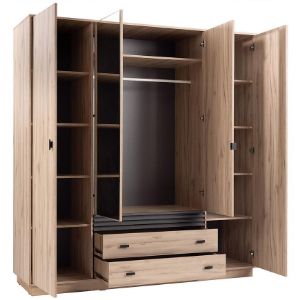 Obrazek Szafa Allmo AL16 dąb estana jasny/antracyt