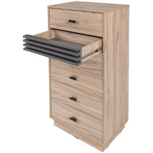 Obrazek Komoda Allmo AL18 dąb estana jasny/antracyt