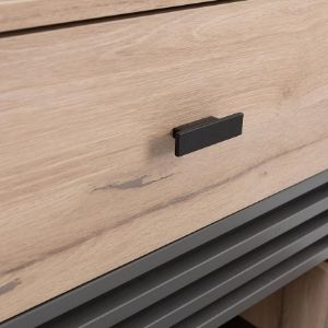 Obrazek Komoda Allmo AL18 dąb estana jasny/antracyt