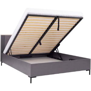 Obrazek Łóżko Allmo AL19 160 dąb estana jasny/antracyt