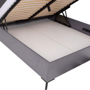 Obrazek Łóżko Allmo AL19 160 dąb estana jasny/antracyt