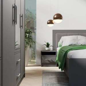 Obrazek Łóżko Smart SR6 160 grafit