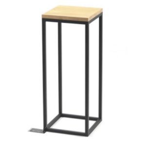 Obrazek Kwietnik Tavolo czarny 60x23,5