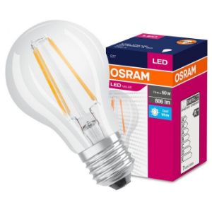 Obrazek Żarówka OSRAM LED Fila Value CL A60 E27 7W 60W 806LM 840