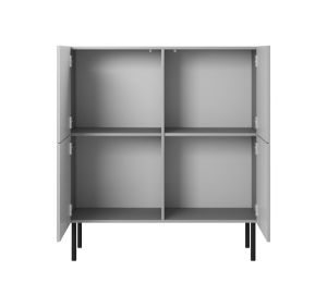 Obrazek Komoda Anet 2 jasny popiel