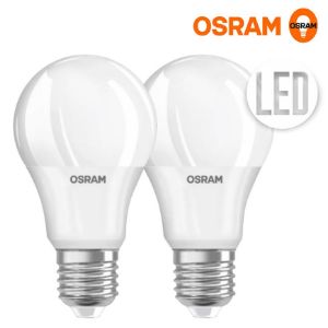 Obrazek Żarówka LED OSRAM A60 E27 8,5W 4000K 2PAK
