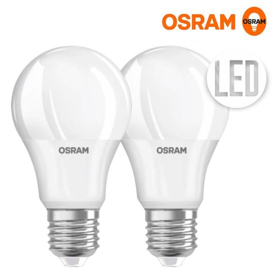 Obrazek Żarówka LED OSRAM A60 E27 8,5W 4000K 2PAK