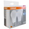 Obrazek Żarówka LED OSRAM A60 E27 8,5W 4000K 2PAK