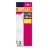 Obrazek Żarówka OSRAM LED FR świeca E14 4,9W 40W 470LM 827