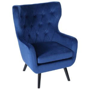 Obrazek Fotel Oskar granatowy