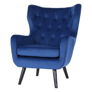 Obrazek Fotel Oskar granatowy