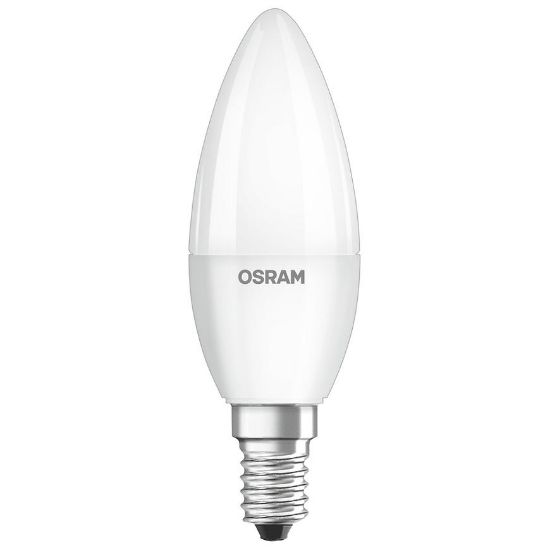 Obrazek Żarówka LED OSRAM B35 E14 5W 4000K 3PAK