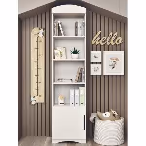 Obrazek Regał Pojedynczy Classic Biały