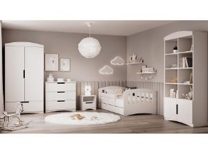 Obrazek Regał Pojedynczy Classic Biały