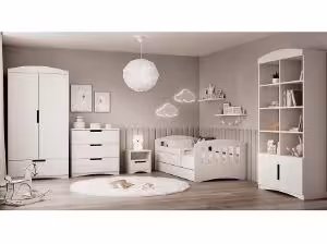 Obrazek Szafka Nocna Classic Biały