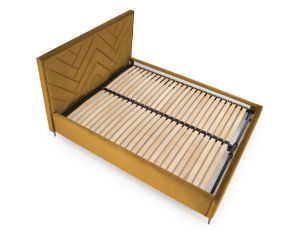 Obrazek Korpus łóżka Alojzy 160 musztardowy