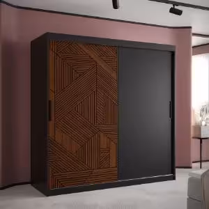 Obrazek Szafa Malakka 180 czarny